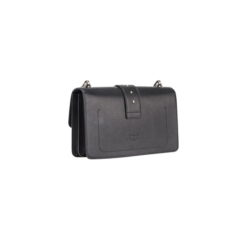 Pinko Borsa a tracolla Borsa Donna a Tracolla Classic Love One Nero argento P25 - PINKO 100053A0F1 - Z99O - UNI - Francavilla Moda